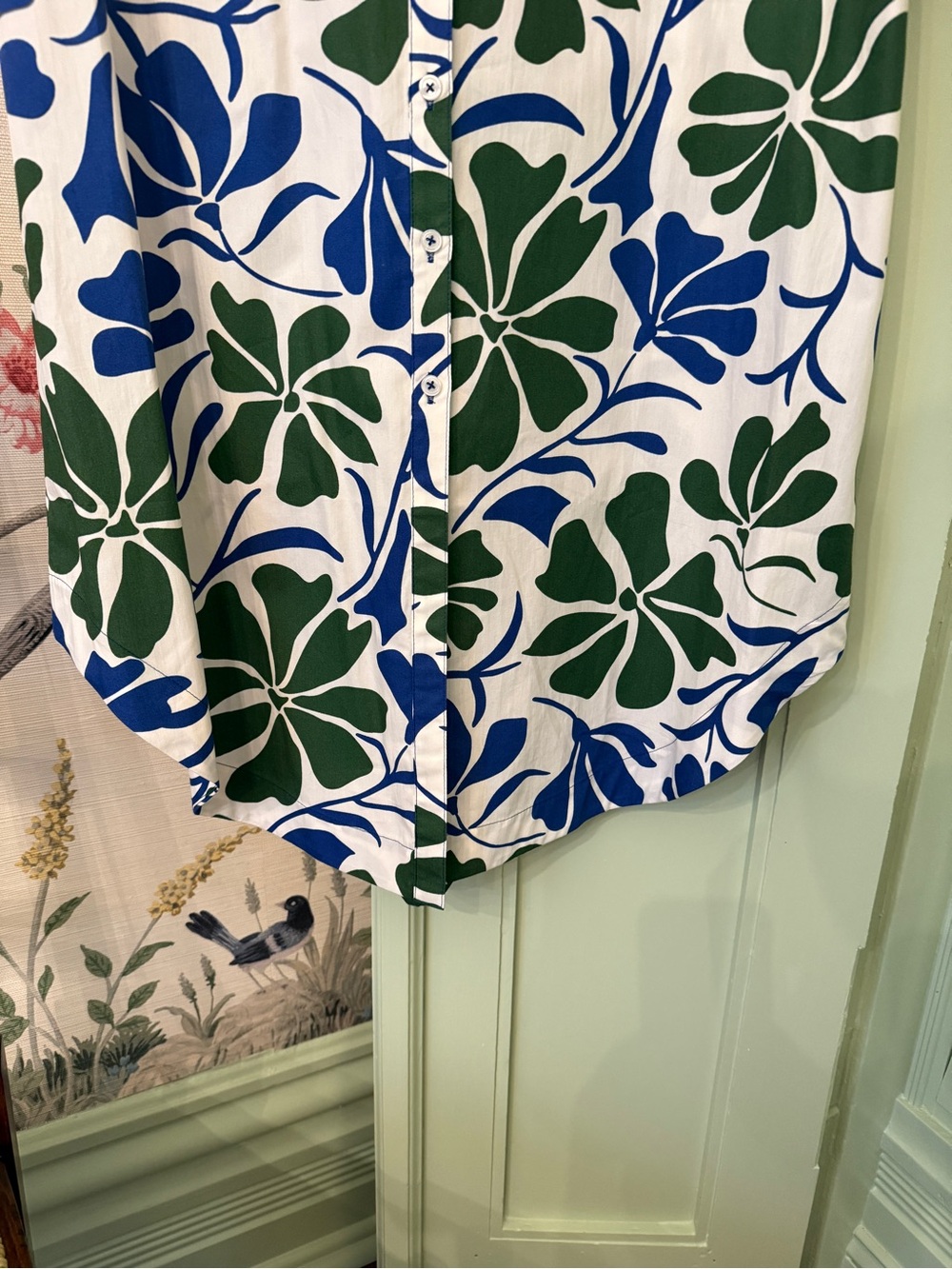Maeve Soren Long-Sleeve Shirt Dress Anthropologie - Picture 5 of 6